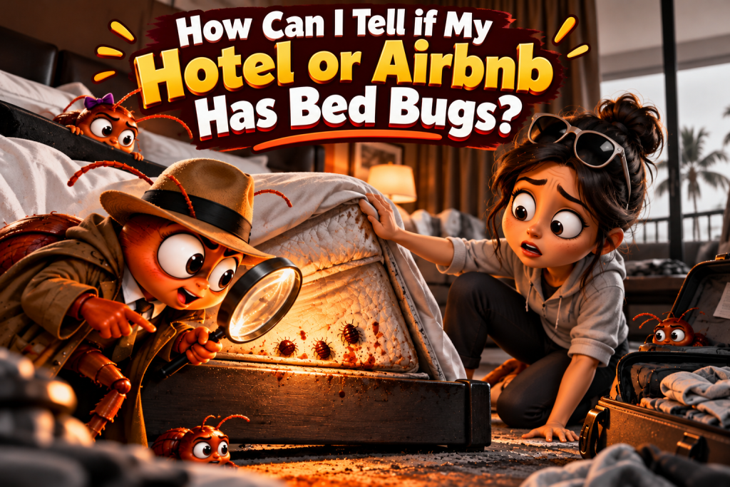 how do i know if my hotel has bed bugs