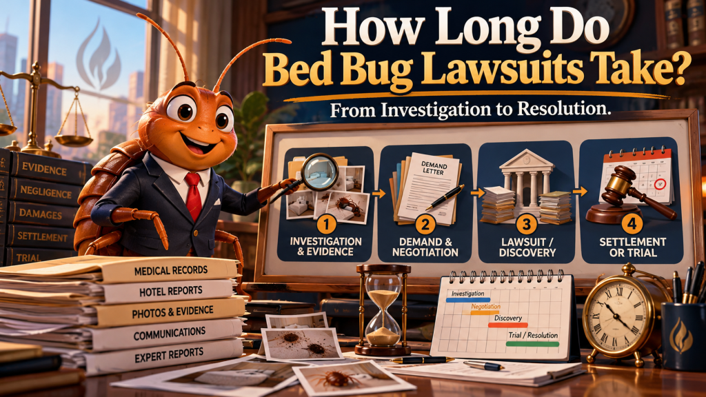 Bed Bug Lawsuit Timeline Explained