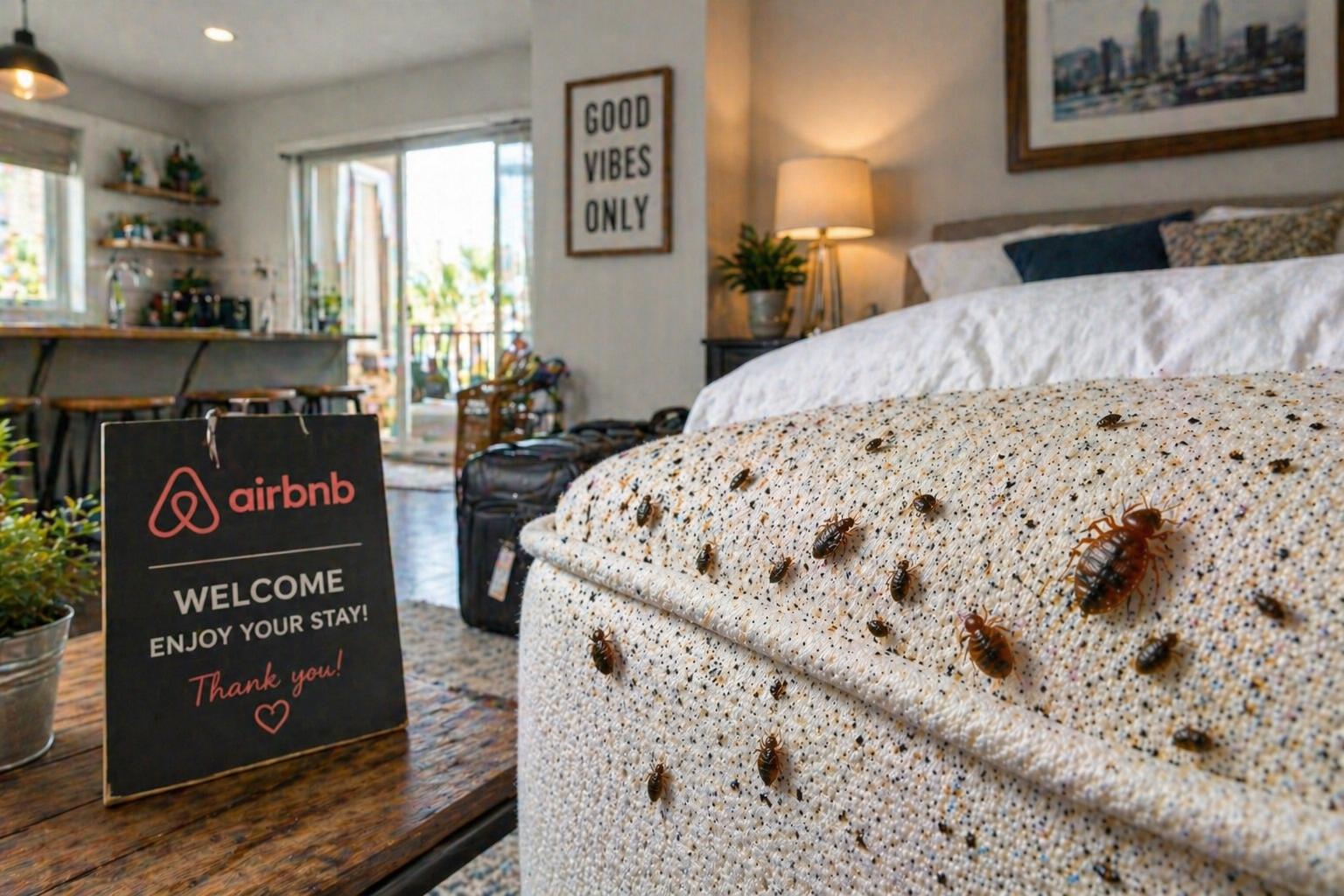 Airbnb & Short-Term Rental Bed Bug Injuries
