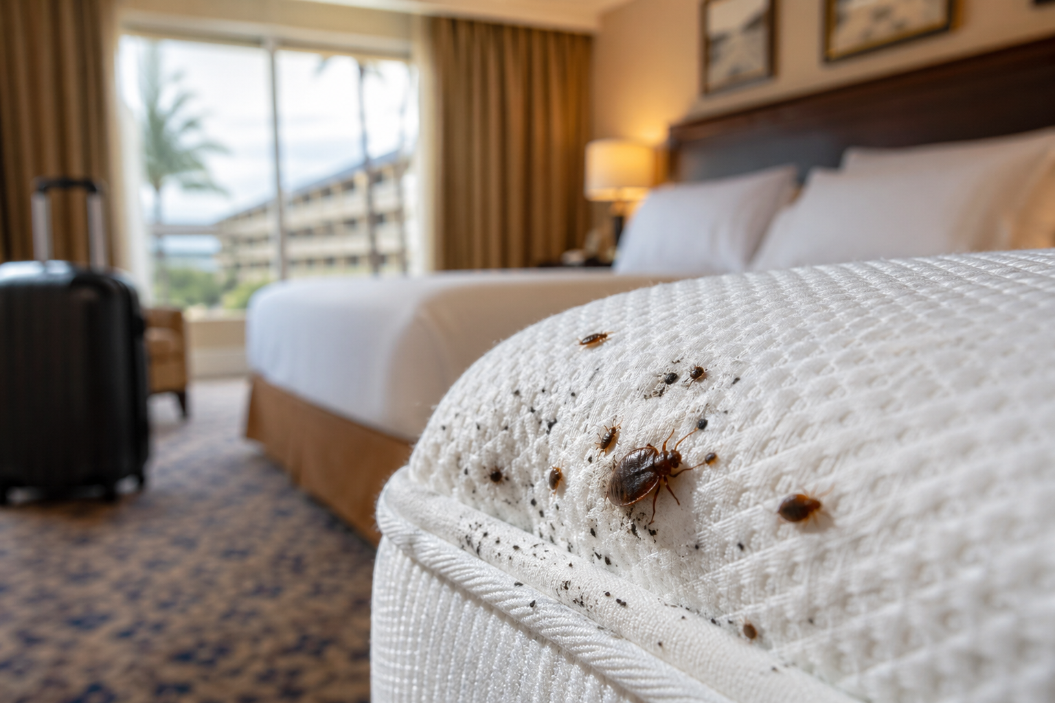 Hotel, Motel, and Resort Bed Bug Injuries