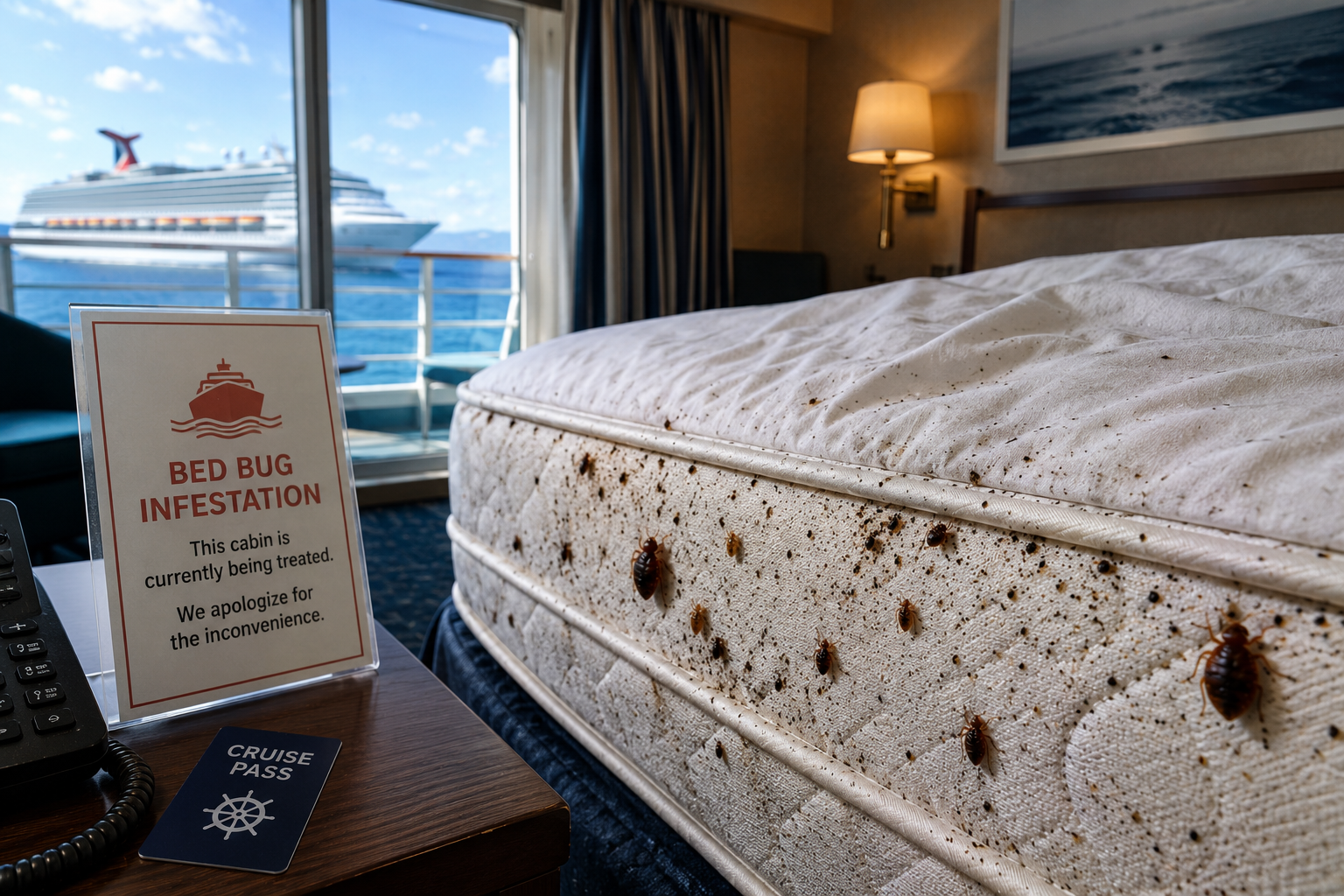 Cruise Ship Bed Bug Injuries