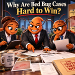 why are bed bug cases so hard to win